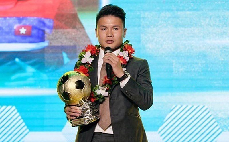Nguyễn Quang Hải giành Quả bóng Vàng Việt Nam
