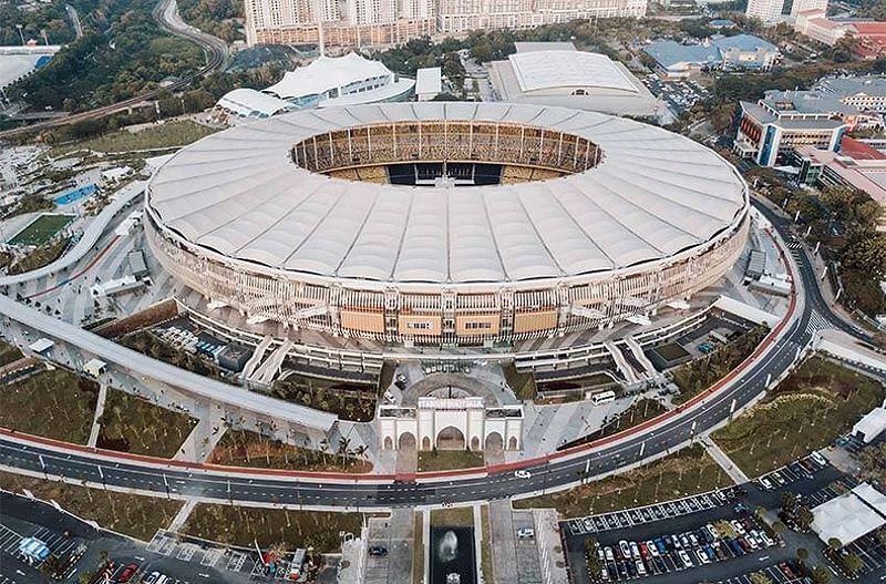 Sân vận động Bukit Jalil với kiến trúc độc đáo