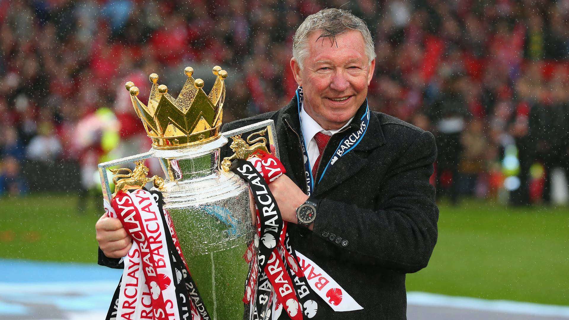 Hình ảnh đội hình Manchester United trong lần cuối được dẫn dắt bởi Sir Alex Ferguson